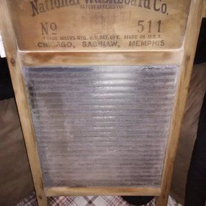Vintage washboard